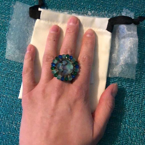 NWT Kate Spade Peacock Way Ring - Picture 4 of 5